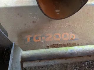 Desbrozadora forestal Cancela TG-200D 2m