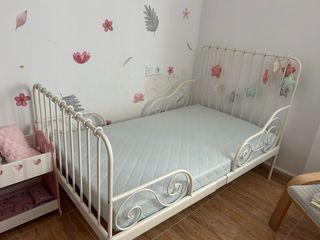 2 Camas Infantiles Minnen Blancas