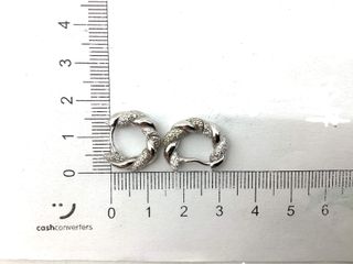 argollas plata 925mm