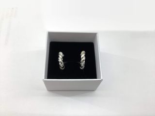 argollas plata 925mm