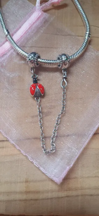 Charm Cadena de seguridad | Mariquita