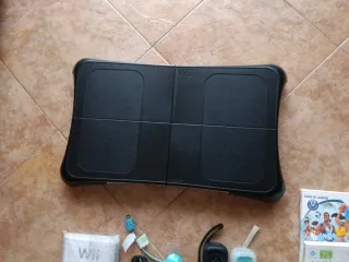 Consola Wii Azul + Accesorios y Juegos