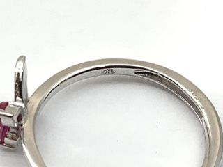 anillo plata 925mm con piedra con circonita
