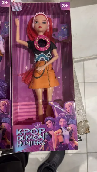 Modello NUOVO bambole Set 3 Bambole K-Pop Demon Hu