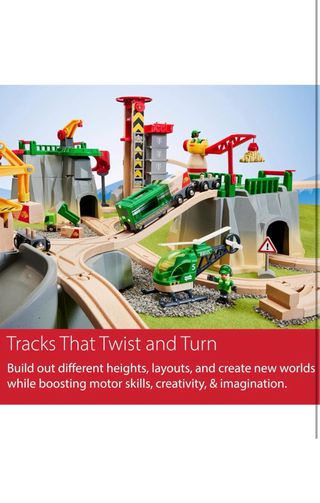 BRIO World Set de Carga Montaña