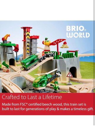 BRIO World Set de Carga Montaña