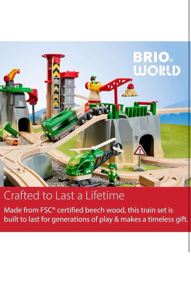 BRIO World Set de Carga Montaña