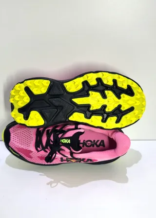 Hoka Challenger 8 Talla 38 Rosa y Amarillo
