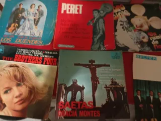 Lote de Vinilos Flamenco y Pop Español