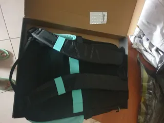 Zaino Bianchi nero e verde acqua