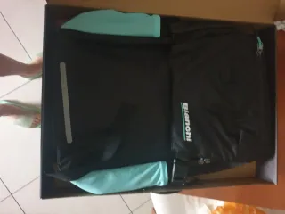 Zaino Bianchi nero e verde acqua