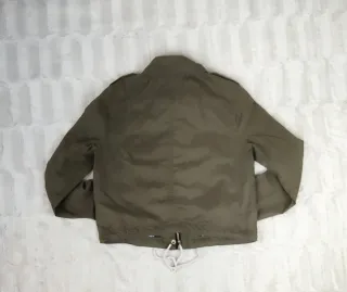 Chaqueta Corta Stradivarius Talla S Verde Militar