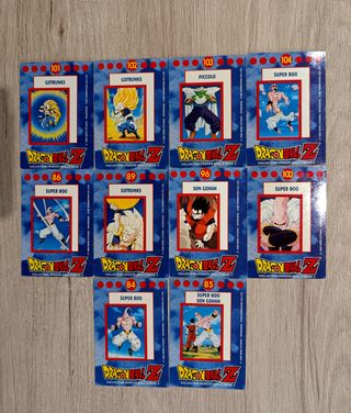 Lote 50 Cartas Dragon Ball Z Serie 3 Dorada