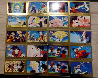 Lote 50 Cartas Dragon Ball Z Serie 3 Dorada