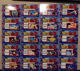 Lote 50 Cartas Dragon Ball Z Serie 3 Dorada