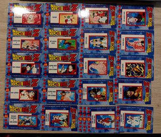 Lote 50 Cartas Dragon Ball Z Serie 3 Dorada