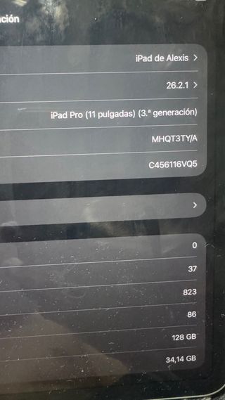 iPad Pro 11 2022 M2 3ª gen