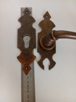 Bocallave y manivela derecha