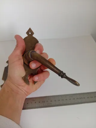 Bocallave y manivela derecha