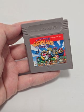 JP Super Mario Land 3 Wario Land - game boy