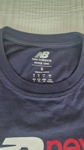 Camiseta New Balance Hombre Azul