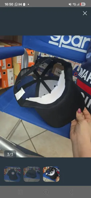 Cappello Makita Nero