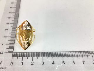 anillo oro 18k t. 15 (17,52 mm)