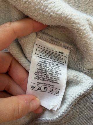 Sudadera Adidas Originals gris con capucha