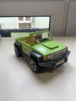 Playmobil Coche Todoterreno Familiar Camping