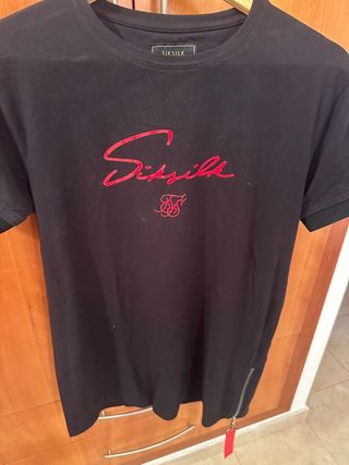 Camiseta SikSilk Negra