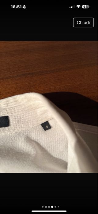 Camicia Fay Bianca Uomo Taglia S