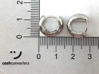 argollas plata 925mm