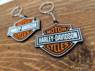 Coppia Portachiavi Harley-Davidson BS
