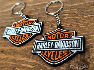 Coppia Portachiavi Harley-Davidson BS