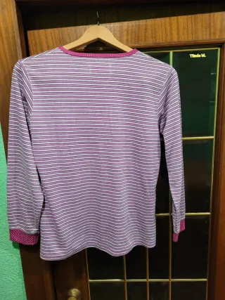 Conjunto Pijama Mujer Rayas Talla S