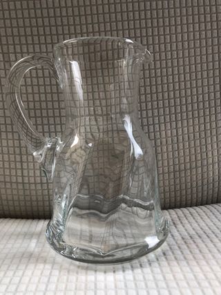 Caraffa in cristallo trasparente