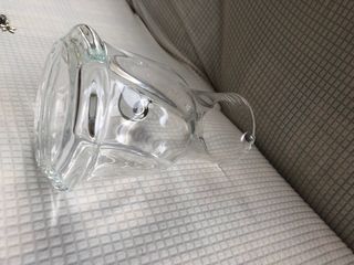 Caraffa in cristallo trasparente