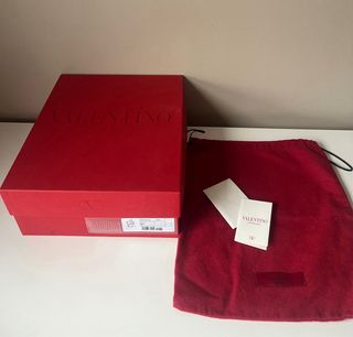 Zapatos tacón Valentino Rockstud Azul grisáceo