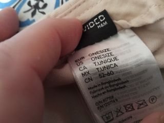 Cappello H&M 100%cotone