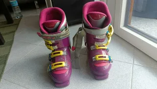 Scarponi sci donna viola