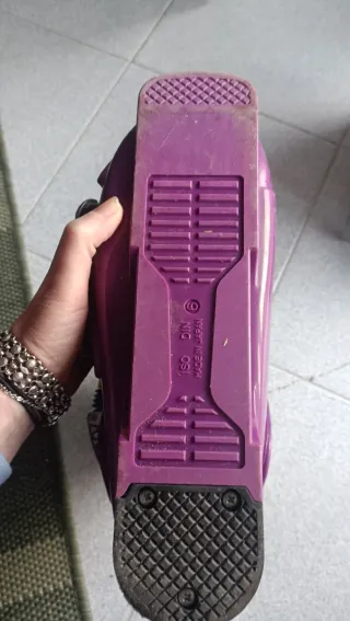 Scarponi sci donna viola