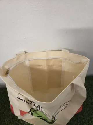 Borsa Peanuts Snoopy Auto Verde Rossa