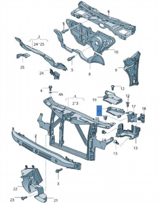 Canal aire asiento Seat Leon 1M