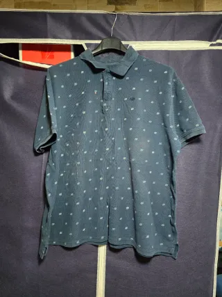 Lote 4 polos hombre XXL con estampado