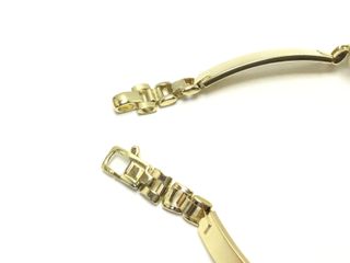 pulsera oro 18k con piedra con circonita