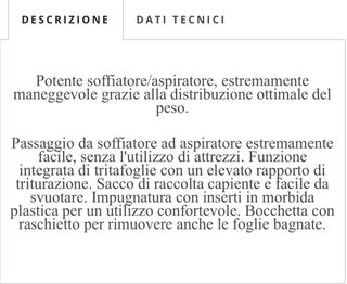 Soffiatore Gardena ErgoJet 2500