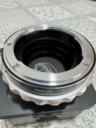 Adaptador objetivos NIKON-G para Camaras M4/3