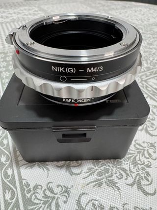 Adaptador objetivos NIKON-G para Camaras M4/3