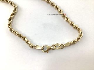 cadena oro 18k 31cm