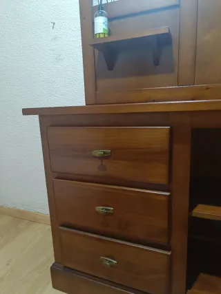 Mueble recibidor madera 100x72x39